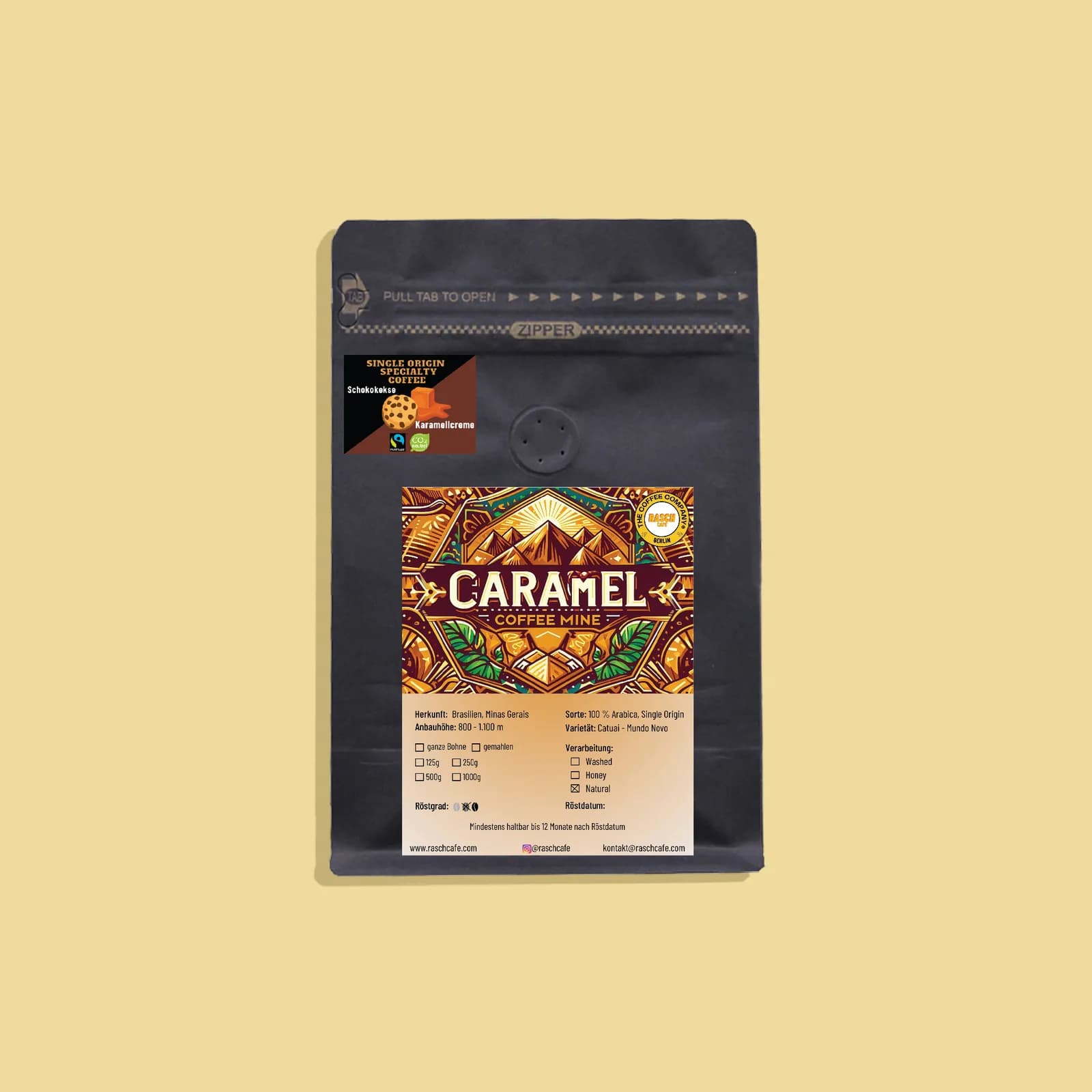 Caramel Coffee Mine